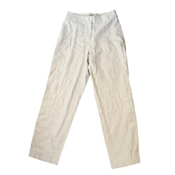 H&M Pants - H&M Linen Blend Casual Straight Leg Old Money Basic Office Wear Women Pants